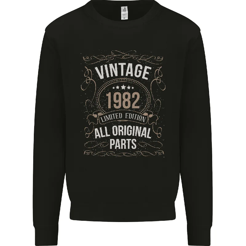 42nd Birthday Limited Edition 1982 Mens Sweatshirt Jumper Street Style Hoodies