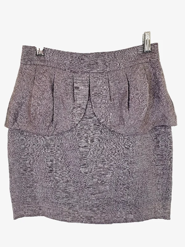 Review Shinny Office Style Skirt Size 10